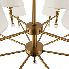 Люстра потолочная Freya Rosemary E14 480 Вт 32 кв.м (FR5190PL-12BS1) - фото 3