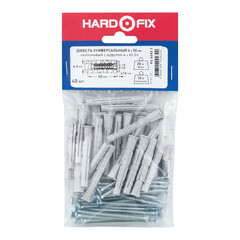 Дюбель универсальный Hard-Fix 6x50 мм нейлон c шурупом (40 шт.) - фото 4