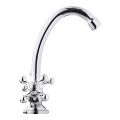 Смеситель для раковины Milardo Duplex двухвентильный с поворотным изливом хром (DUPSB00M01) - фото 7