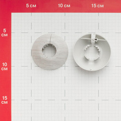 Обвод для труб ПВХ декоративный 22 мм ланди (2 шт.) - фото 2