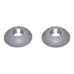 Обвод для труб ПВХ декоративный 22 мм аустер (2 шт.) - фото 1