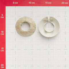 Обвод для труб ПВХ декоративный 28 мм дуб пальмира (2 шт.) - фото 2