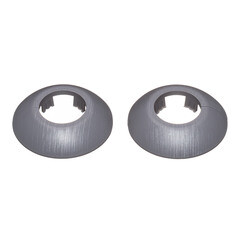 Изображение товара Обвод для труб ПВХ декоративный 28 мм меркурий (2 шт.)