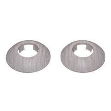 Обвод для труб ПВХ декоративный 28 мм ланди (2 шт.)