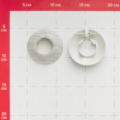 Обвод для труб ПВХ декоративный 28 мм дуб веронский (2 шт.) - фото 2
