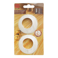 Обвод для труб ПВХ декоративный Salag Lima 29 мм клен патина (2 шт.) - фото 3