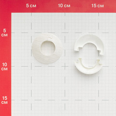 Обвод для труб ПВХ декоративный Salag Lima 23 мм клен патина (2 шт.) - фото 2