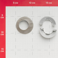 Обвод для труб ПВХ декоративный Salag Lima 29 мм дуб кембридж (2 шт.) - фото 2