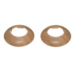 Обвод для труб ПВХ декоративный Salag Lima 29 мм дуб бурбон (2 шт.) - фото 1