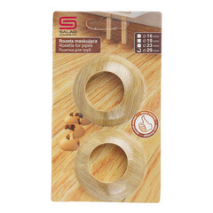 Обвод для труб ПВХ декоративный Salag Lima 29 мм дуб бурбон (2 шт.) - фото 2