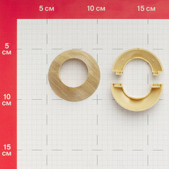 Обвод для труб ПВХ декоративный Salag Lima 29 мм дуб бурбон (2 шт.) - фото 3