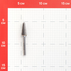 Борфреза коническая Debever DL 1228/6 D/C по металлу d12 мм твердосплавная - фото 3