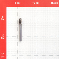 Борфреза овальная Debever DE 1016/6 D/C по металлу d10 мм твердосплавная - фото 4