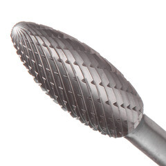 Борфреза пламевидная Debever DH 1232/6 D/C по металлу d12 мм твердосплавная - фото 4