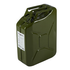 Канистра для технических жидкостей Rexxon 20 л металлическая оливковая