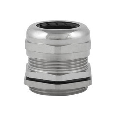 Кабельный ввод EKF PROxima MGM25 диаметром 13-18 мм IP68 металлический никель (10 шт.) (plc-mgm-25-18) - фото 1