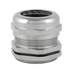 Сальник EKF PROxima MGM40 для кабеля диаметром 22-28 мм IP68 металлический никель (2 шт.) (plc-mgm-40) - фото 1