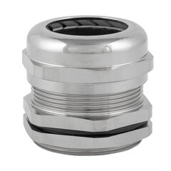 Кабельный ввод EKF PROxima MGM48 диаметром 28-32 мм IP68 металлический никель (2 шт.) (plc-mgm-48) - фото 1