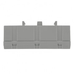 Шина нулевая в изолированном корпусе на DIN-рейку EKF PROxima 6х9 мм 10 отверстий серая (20 шт.) (sn0-63-10-is) - фото 2