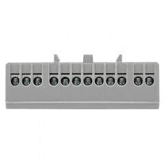 Шина нулевая в изолированном корпусе на DIN-рейку EKF PROxima 6х9 мм 12 отверстий серая (20 шт.) (sn0-63-12-is) - фото 7