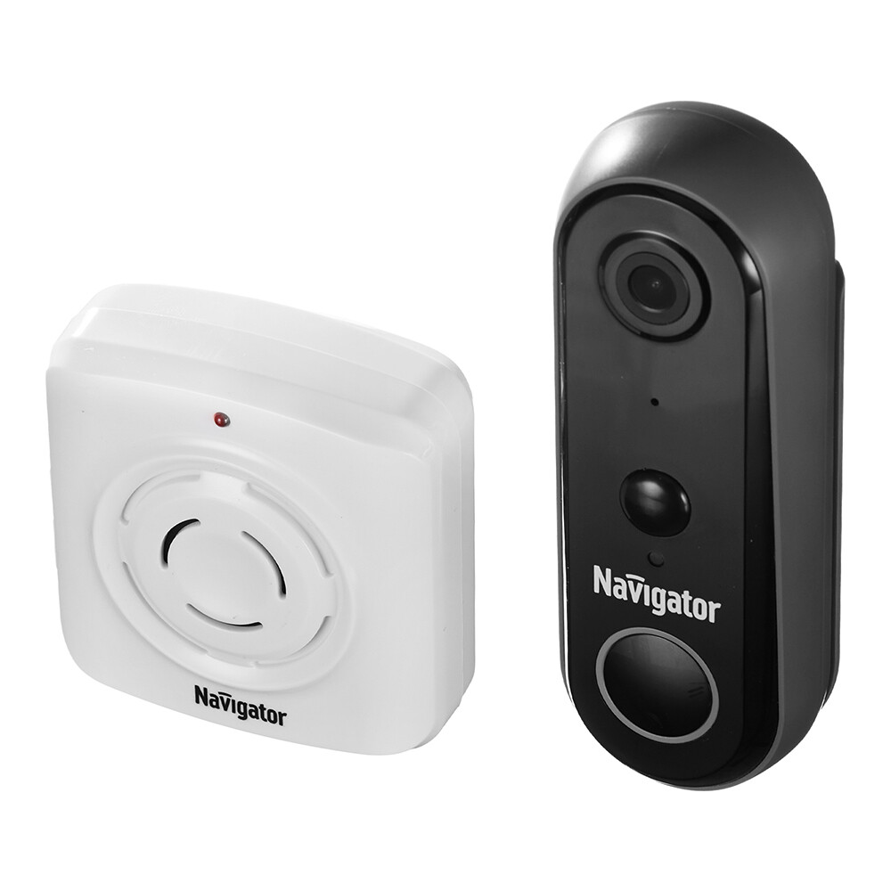 Изображение товара Умный дверной звонок Navigator Smart Home NSH-DB-01 Wi-Fi Black