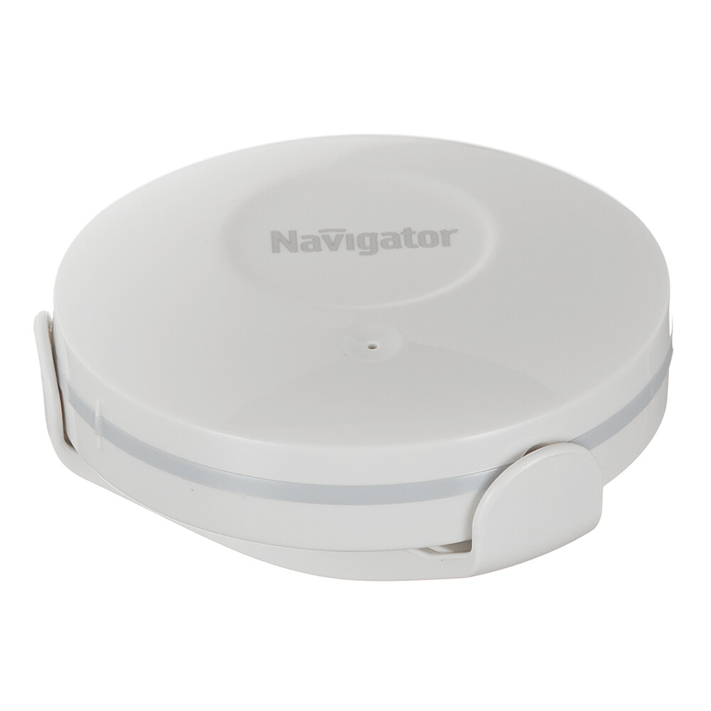 Изображение товара Умный датчик протечки воды Navigator NSH-SNR-W01 Wi-Fi IP20 68х68х34 мм
