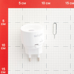 Умный датчик газа Navigator Smart Home NSH-SNR-02 белый - фото 2
