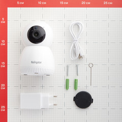 Умная камера видеонаблюдения Navigator Smart Home NSH-CAM-01-IP20 белая - фото 2