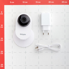 Умная камера видеонаблюдения Navigator Smart Home NSH-CAM-02-IP20 белая - фото 2