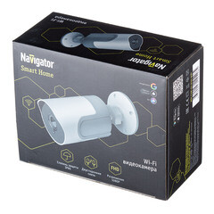 Умная камера видеонаблюдения Navigator Smart Home NSH-CAM-03-IP65 белая - фото 3