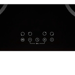 Варочная панель электрическая Krona Аccordo 60 4 конфорки черная - фото 6