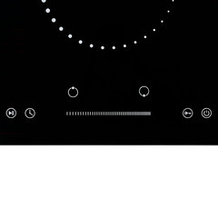 Варочная панель электрическая Krona Corto 30 2 конфорки черная - фото 9