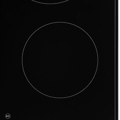 Варочная панель электрическая Krona Laurel 60 4 конфорки черная - фото 2