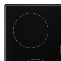 Варочная панель электрическая Krona Laurel 45 3 конфорки черная - фото 4