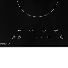 Варочная панель электрическая Krona Laurel 30 2 конфорки черная - фото 10