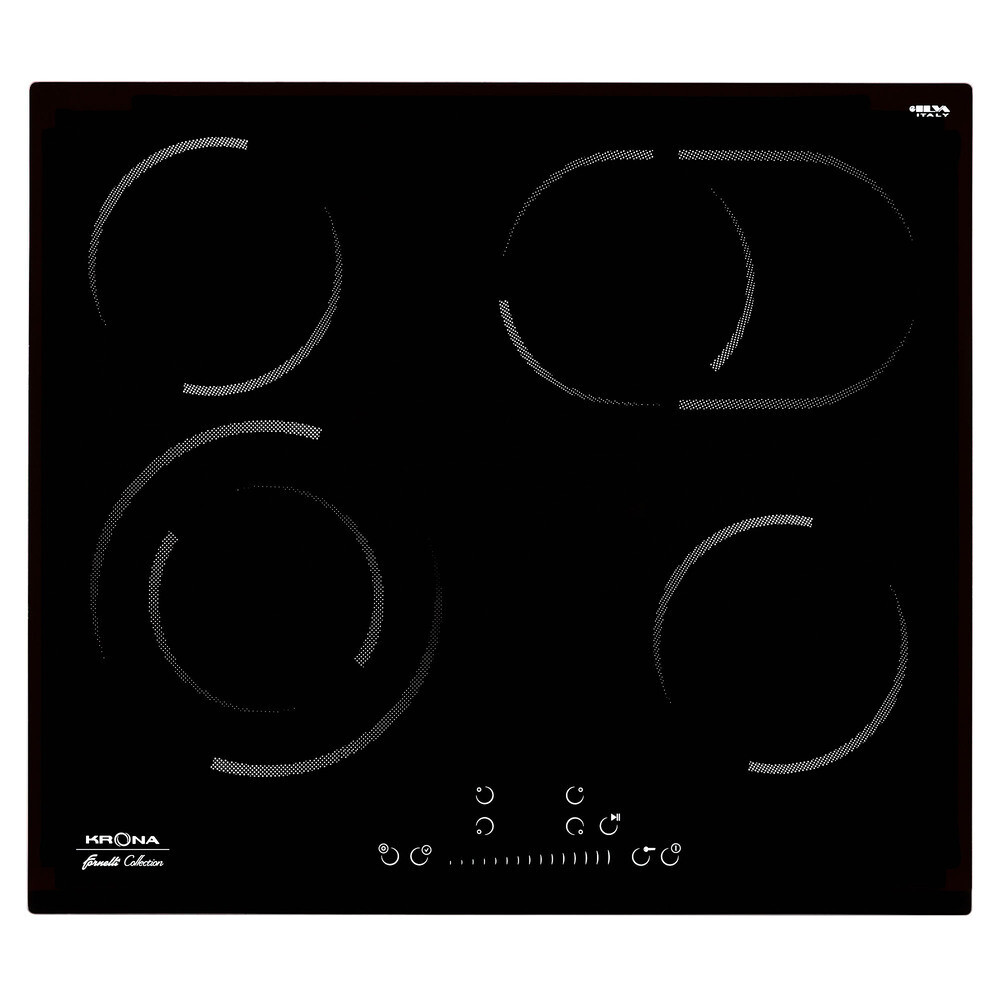 Варочная панель электрическая Krona Leggiero 60 4 конфорки черная