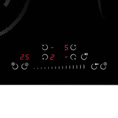 Варочная панель электрическая Krona Leggiero 60 4 конфорки черная - фото 3