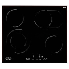 Варочная панель электрическая Krona Leggiero 60 4 конфорки черная - фото 7