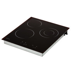 Изображение товара Варочная панель электрическая Krona Tempo 45 3 конфорки черная
