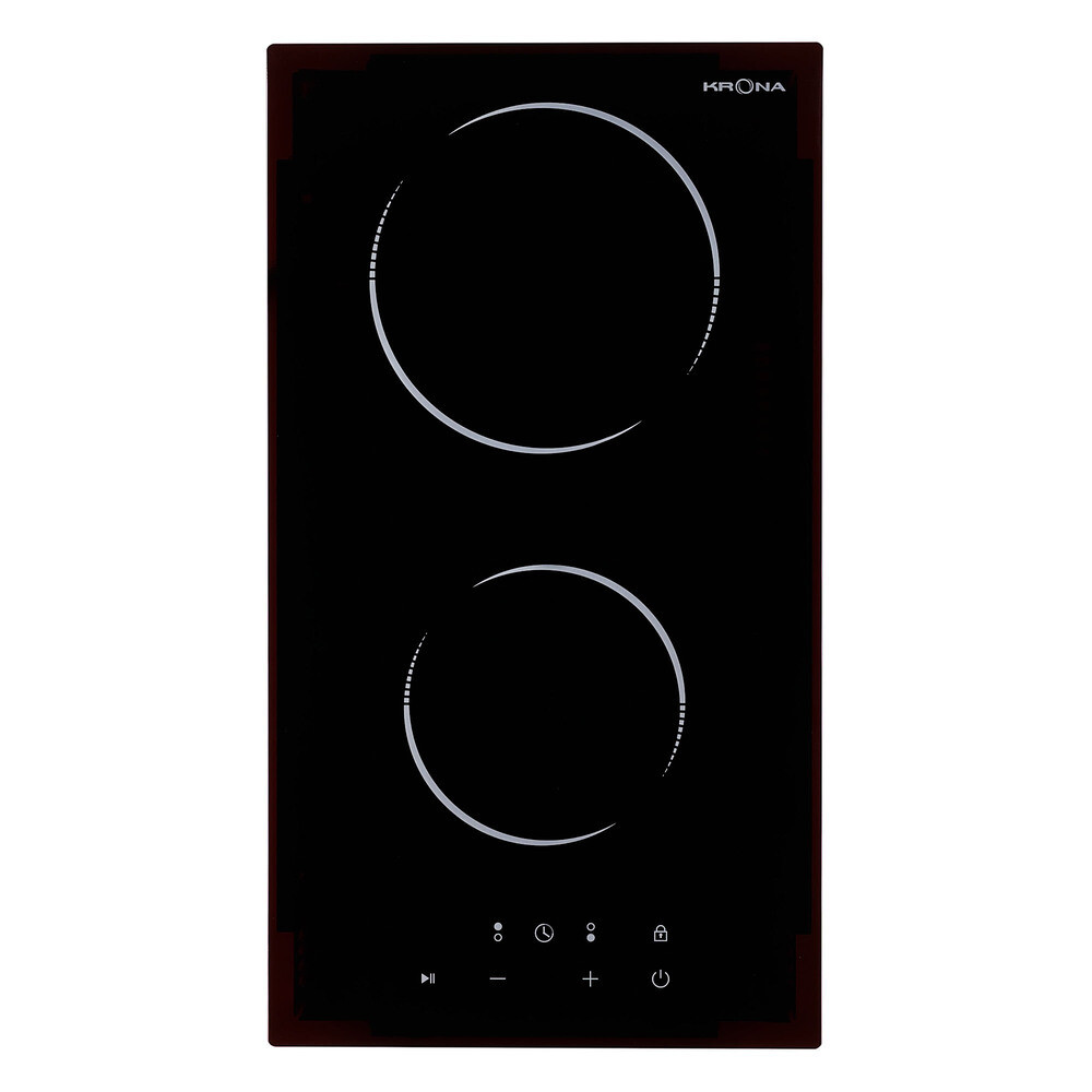 Изображение товара Варочная панель электрическая Krona Tempo 30 2 конфорки черная