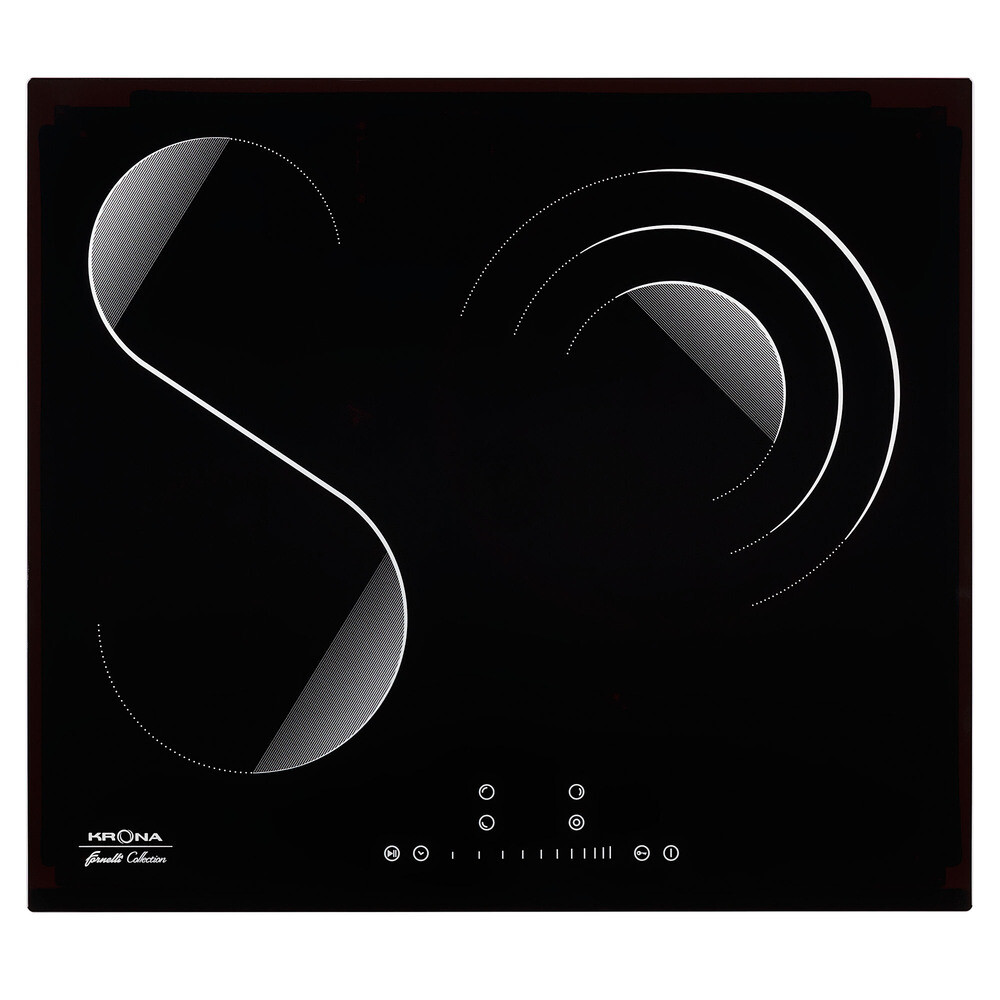 Варочная панель электрическая Krona Terzo 60 4 конфорки черная