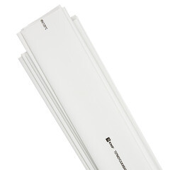 Трубка термоусадочная EKF PROxima ТУТ 20/10 мм 1 м белая (50 шт.) - фото 2