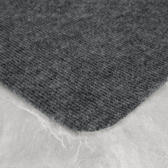 Коврик грязезащитный ФлорТ латекс Офис 60х40 см серый - фото 5