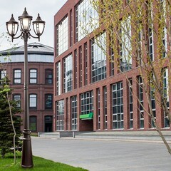 Светильник садово-парковый Outdoor Rivoli черный 2150 мм Е27 180 Вт IP44 (O026FL-03B) - фото 2