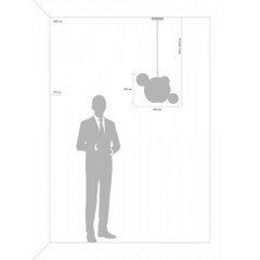 Светильник светодиодный подвесной Freya Amoris 3000-7000К 10 Вт 2 кв.м латунь IP20 (FR5128PL-L10BS) - фото 3