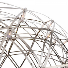 Светильник светодиодный подвесной Freya Amber 3000К 52 Вт 10 кв.м хром IP20 (FR5099PL-L52CH) - фото 2