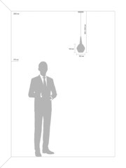 Светильник подвесной Freya Copita Е14 40 Вт 2,6 кв.м золото IP20 (FR8007PL-01GB) - фото 2