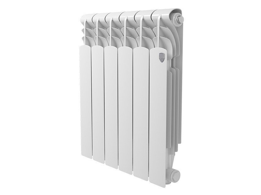 Изображение товара Алюминиевый радиатор Royal Thermo Revolution 6 секций 500 мм Белый