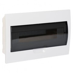 Изображение товара Щит распределительный встраиваемый EKF PROxima ЩРВ-П-15 пластиковый IP41 221х334х90 мм 15 модулей прозрачная дверь