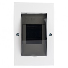 Щит распределительный встраиваемый EKF PROxima ЩРВ-П-3 пластиковый IP41 150х95х60 мм 3 модуля прозрачная дверь - фото 3